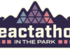 Reactathon in the park logo